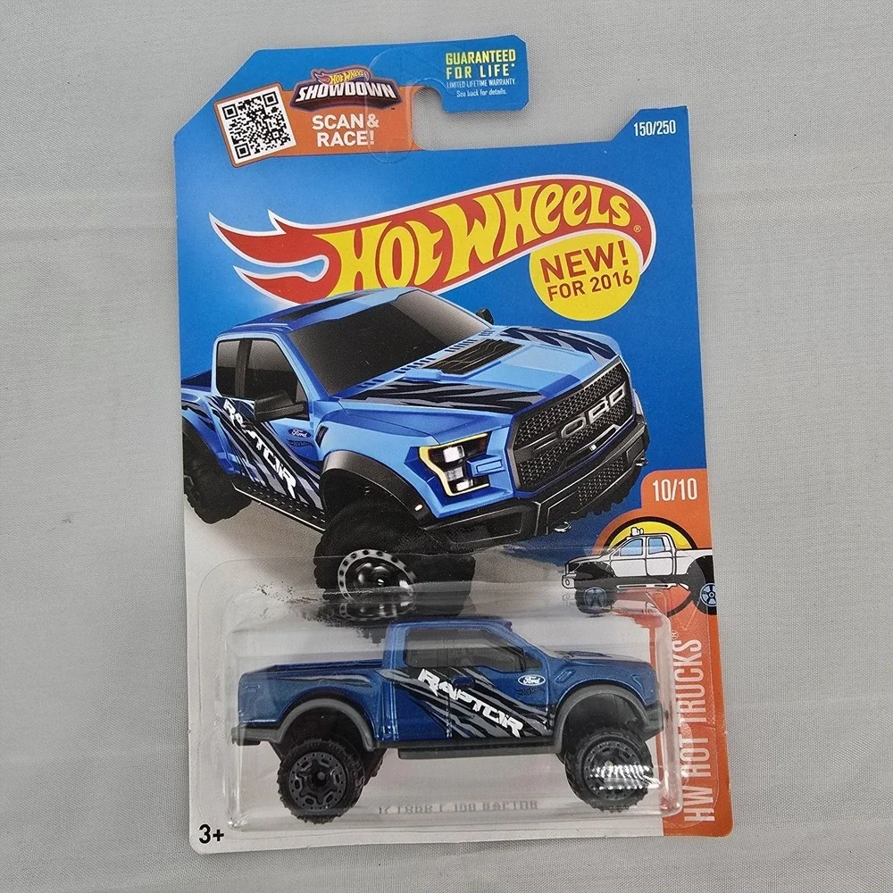 Hot‎ Wheels 2016 Hot Trucks 17 Ford F-150 Raptor Blue